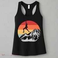 Climbing Mountain Climber Hiking Climb Funny Gift Women's Tank Top thumb 3