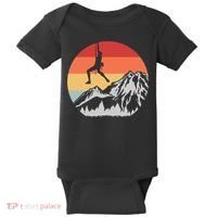 Climbing Mountain Climber Hiking Climb Funny Gift Baby Bodysuit thumb 0