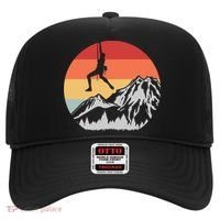 Climbing Mountain Climber Hiking Climb Funny Gift Hat thumb 0