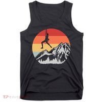 Climbing Mountain Climber Hiking Climb Funny Gift Tank Top thumb 0