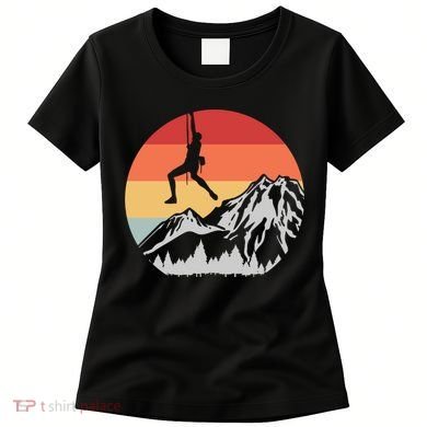 Climbing Mountain Climber Hiking Climb Funny Gift Women's T-Shirt