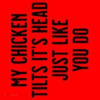 Chicken My Chicken Tilts Its Head Santa Hat thumb 1