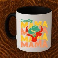 Country Mama Cowgirl Cute Mom Gift Coffee Mug thumb 2
