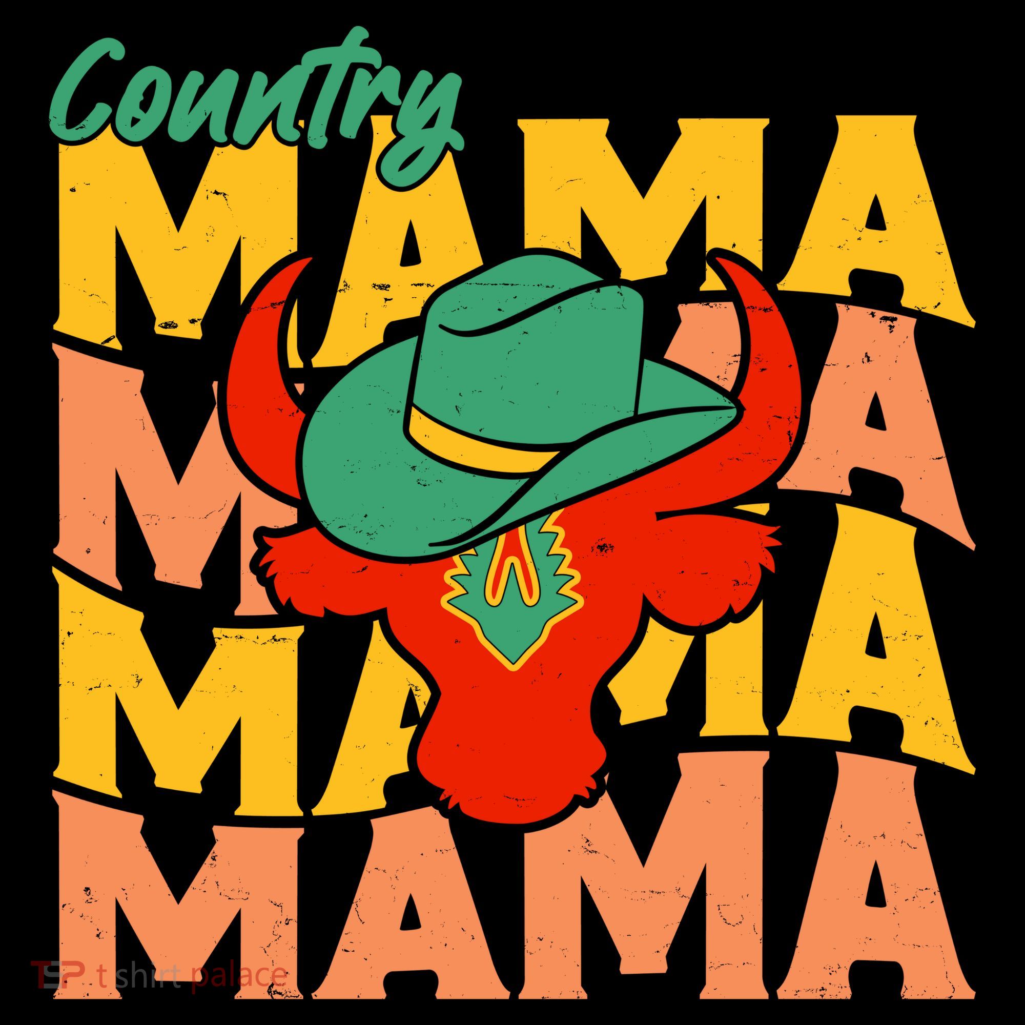 Country Mama Cowgirl Cute Mom Gift Coffee Mug