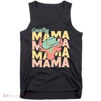 Country Mama Cowgirl Cute Mom Gift Tank Top thumb 0