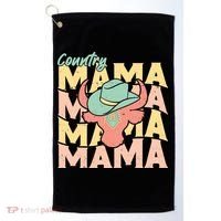 Country Mama Cowgirl Cute Mom Gift Golf Towel thumb 0