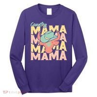 Country Mama Cowgirl Cute Mom Gift Long Sleeve Shirt thumb 0