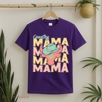 Country Mama Cowgirl Cute Mom Gift T-Shirt thumb 2