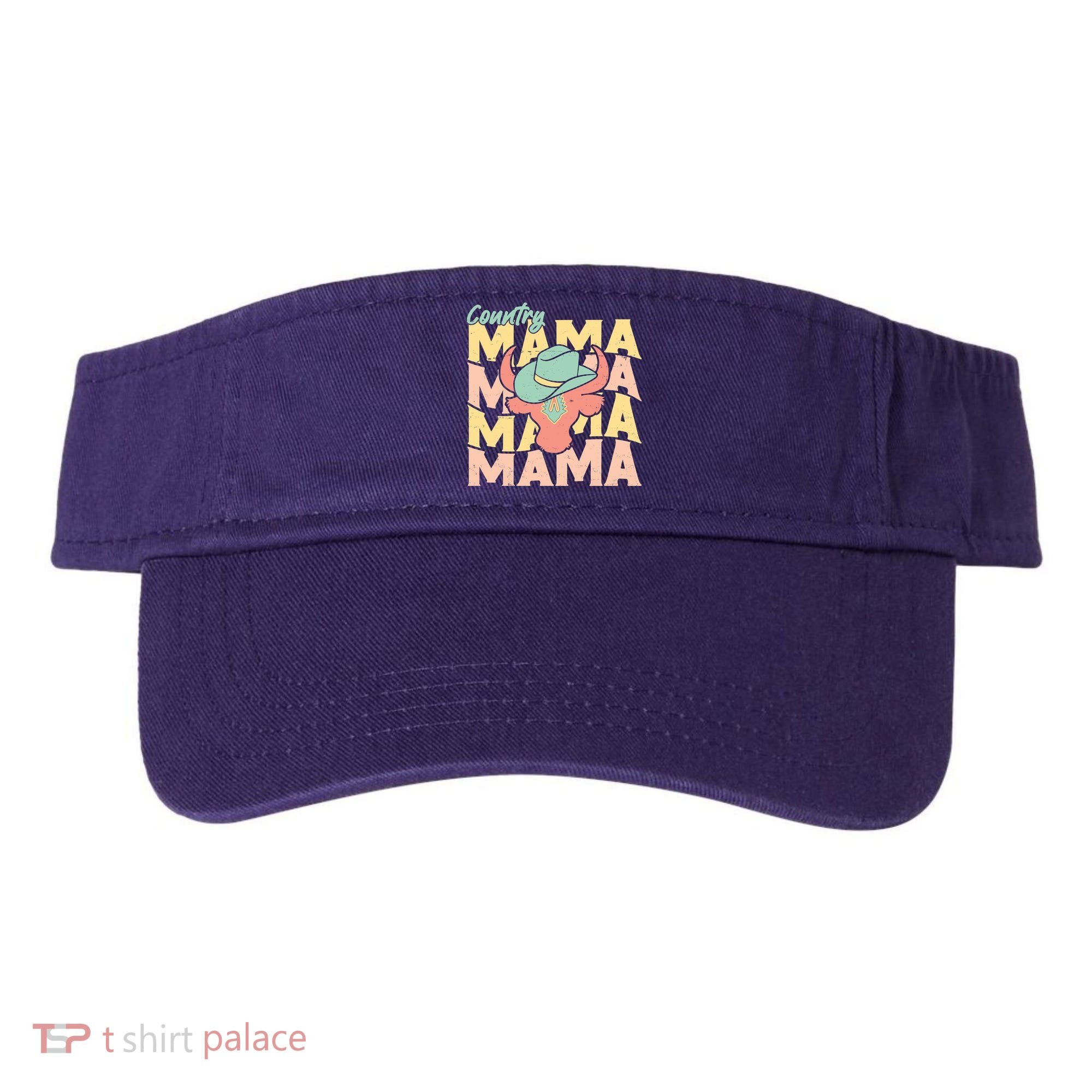 Country Mama Cowgirl Cute Mom Gift Visor