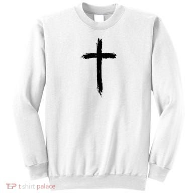 Cross Middle Chest Sweatshirt