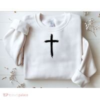 Cross Middle Chest Sweatshirt thumb 2