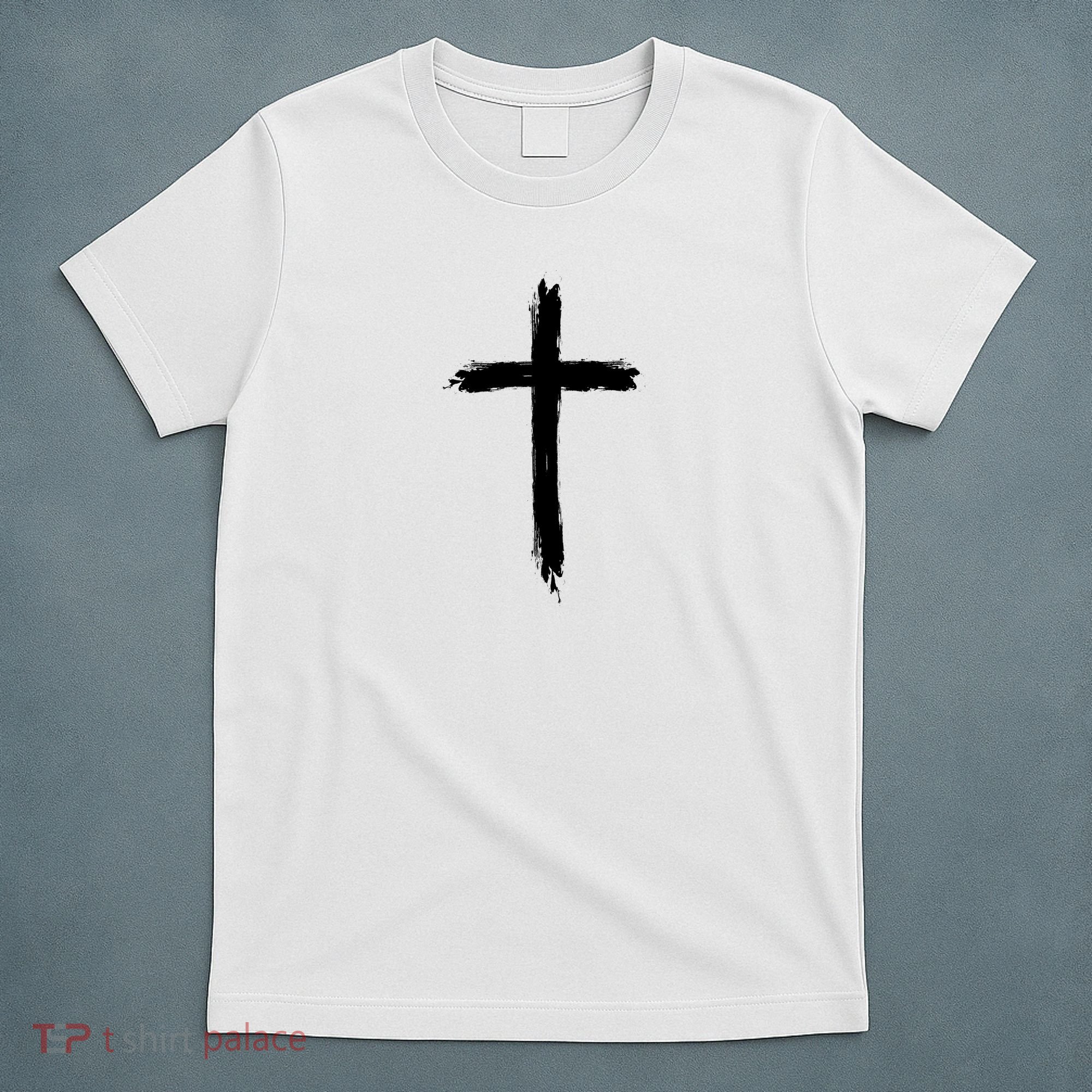 Cross Middle Chest T-Shirt