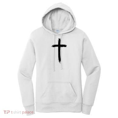 Cross Middle Chest Women's Hoodie