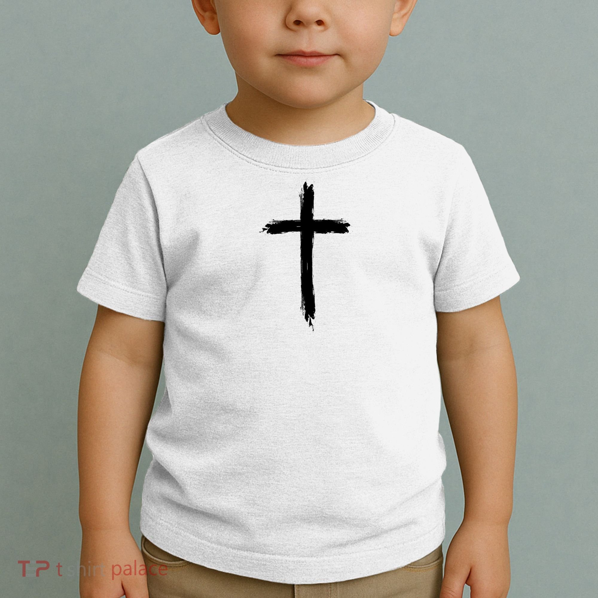 Cross Middle Chest Toddler T-Shirt