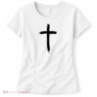 Cross Middle Chest Women's T-Shirt