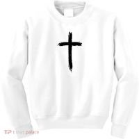 Cross Middle Chest Kids Sweatshirt thumb 0