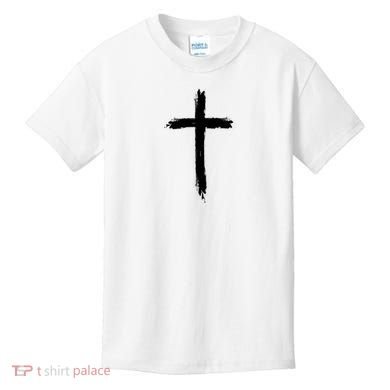 Cross Middle Chest Kids T-Shirt