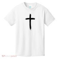 Cross Middle Chest Kids T-Shirt thumb 0