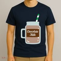 Chocolate Milk Cute Dairy Lovers Funny Gift T-Shirt thumb 3