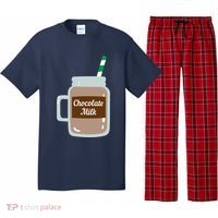 Chocolate Milk Cute Dairy Lovers Funny Gift Pajama Set thumb 0