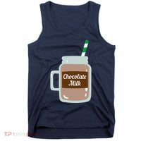 Chocolate Milk Cute Dairy Lovers Funny Gift Tank Top thumb 0