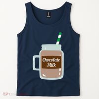 Chocolate Milk Cute Dairy Lovers Funny Gift Tank Top thumb 2