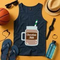Chocolate Milk Cute Dairy Lovers Funny Gift Tank Top thumb 4
