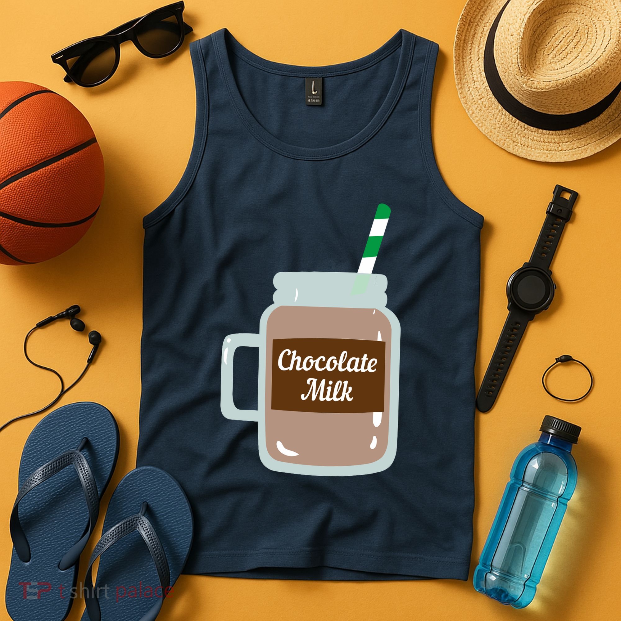 Chocolate Milk Cute Dairy Lovers Funny Gift Tank Top