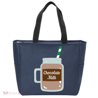 Chocolate Milk Cute Dairy Lovers Funny Gift Tote Bag