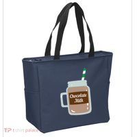 Chocolate Milk Cute Dairy Lovers Funny Gift Tote Bag thumb 2