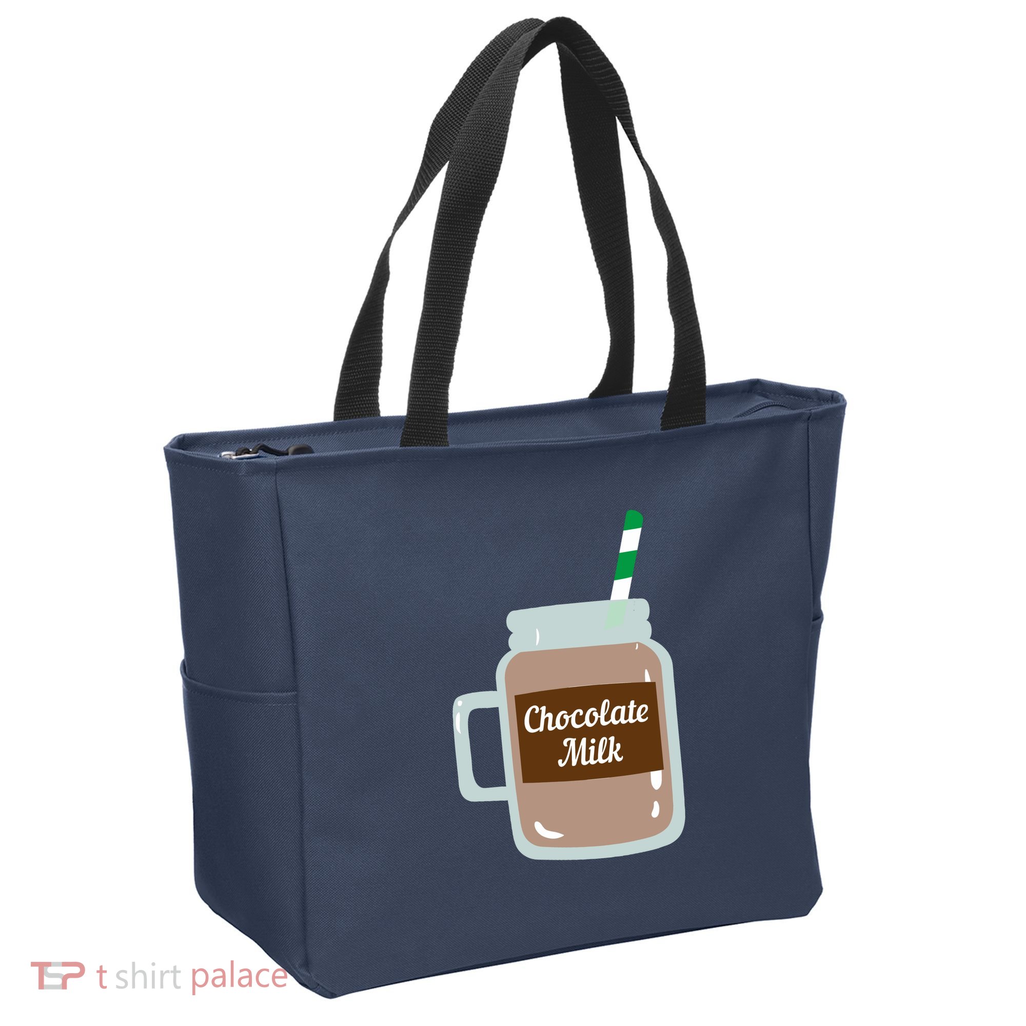 Chocolate Milk Cute Dairy Lovers Funny Gift Tote Bag