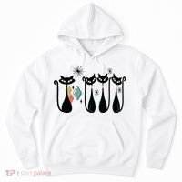 Cat Mid Century Cats 50s Cats Atomic Cats Hoodie thumb 0