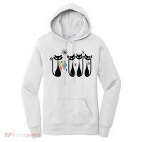Cat Mid Century Cats 50s Cats Atomic Cats Women's Hoodie thumb 0