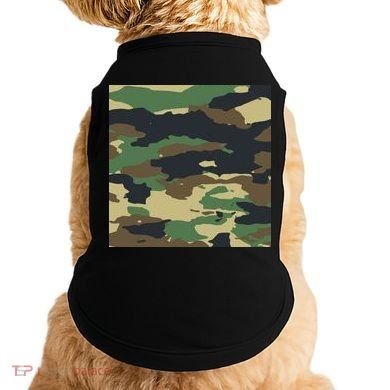 Camo Military Doggie Tank