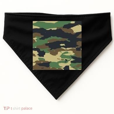 Camo Military USA-Made Doggie Bandana