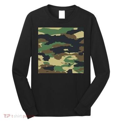 Camo Military Long Sleeve Shirt
