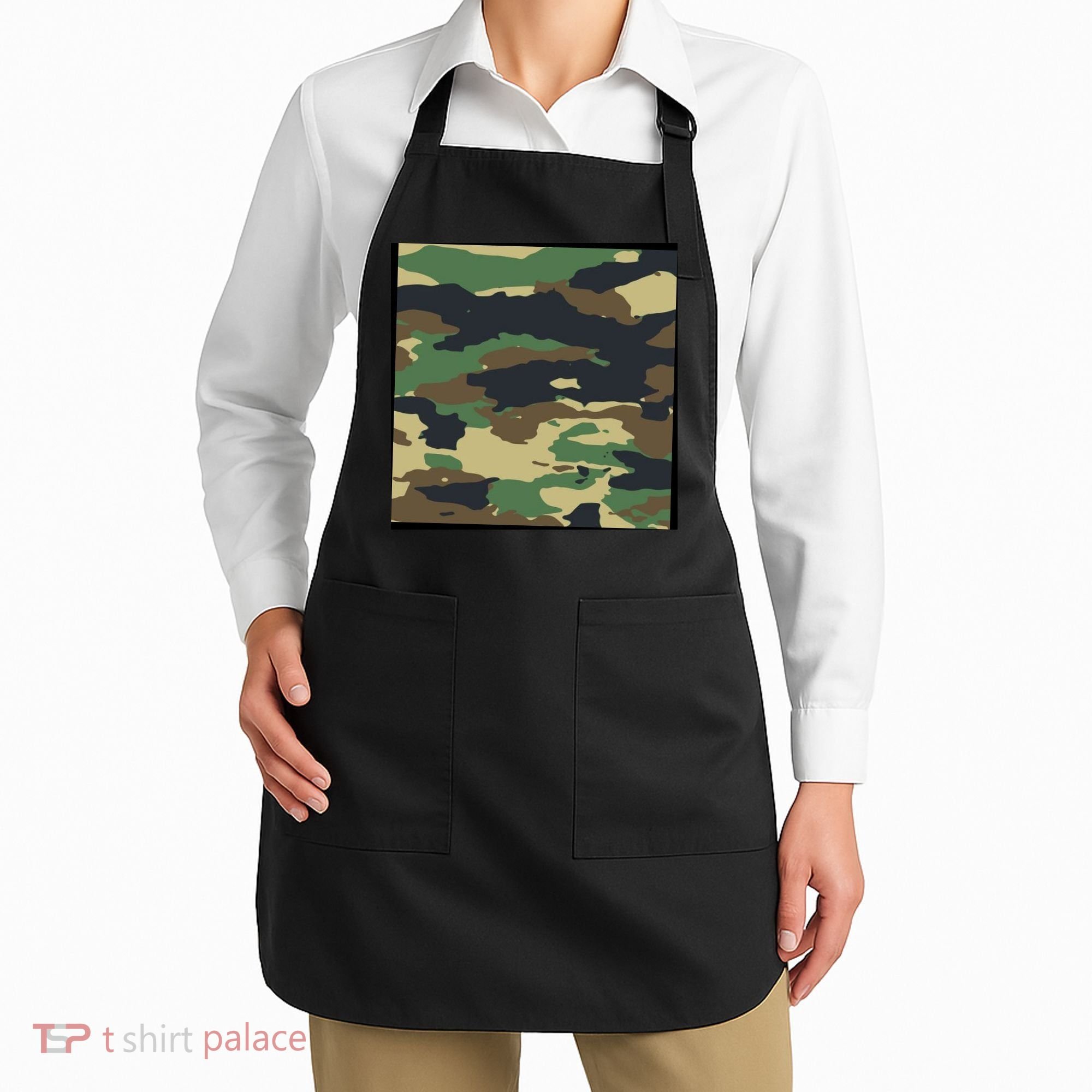 Camo Military Apron