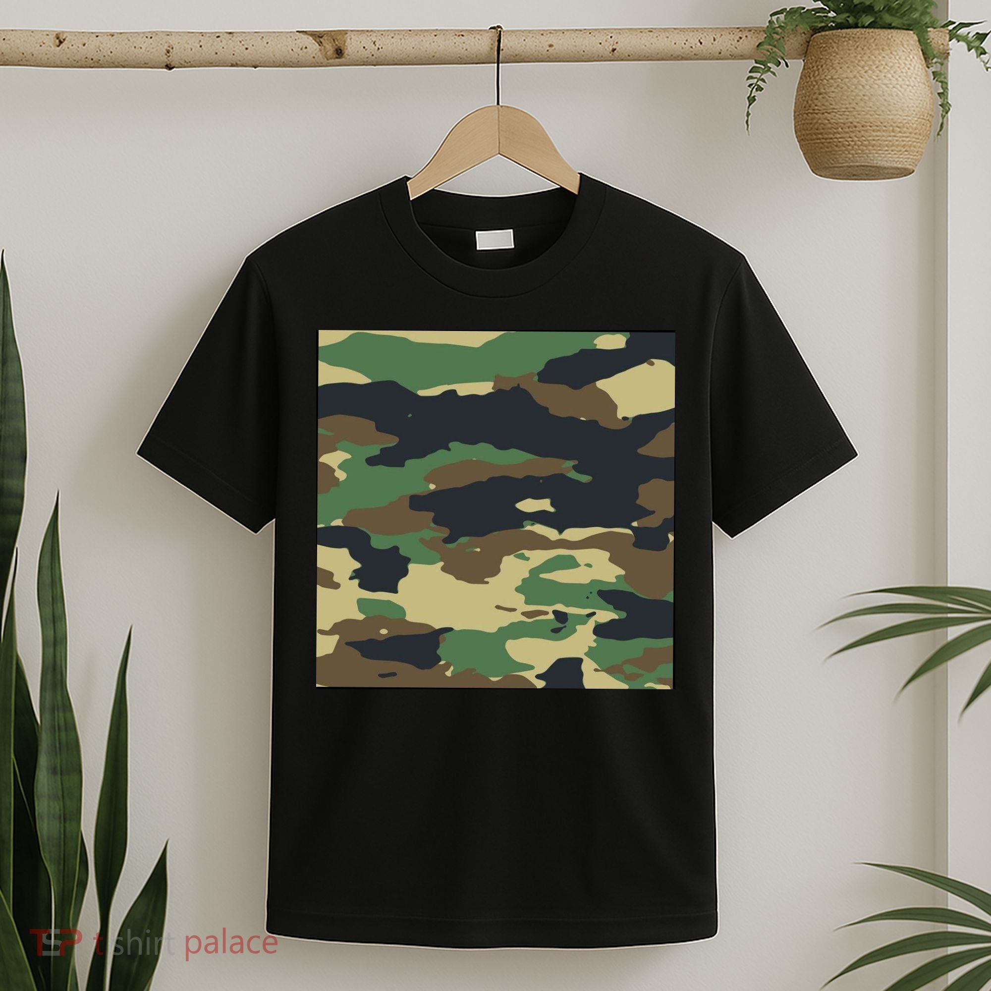 Camo Military T-Shirt