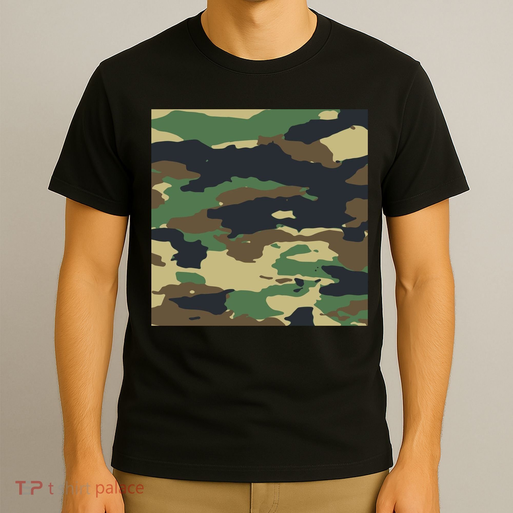 Camo Military T-Shirt