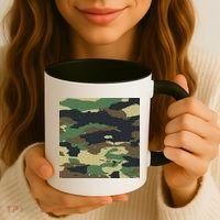 Camo Military Coffee Mug thumb 3