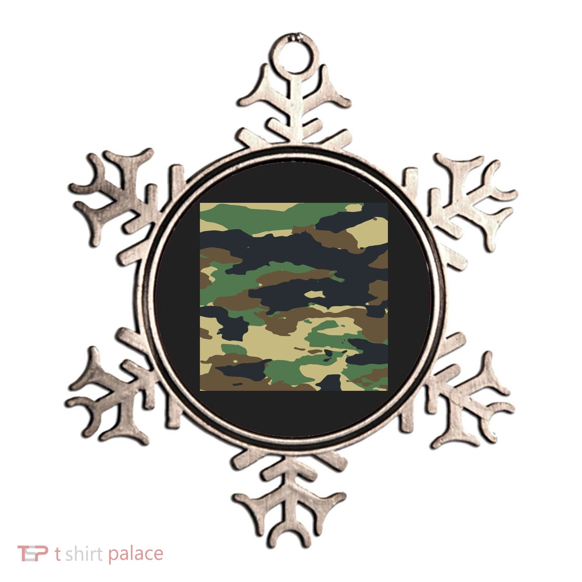 Camo Military Ornament