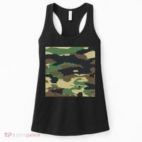 Camo Military Women's Tank Top thumb 0
