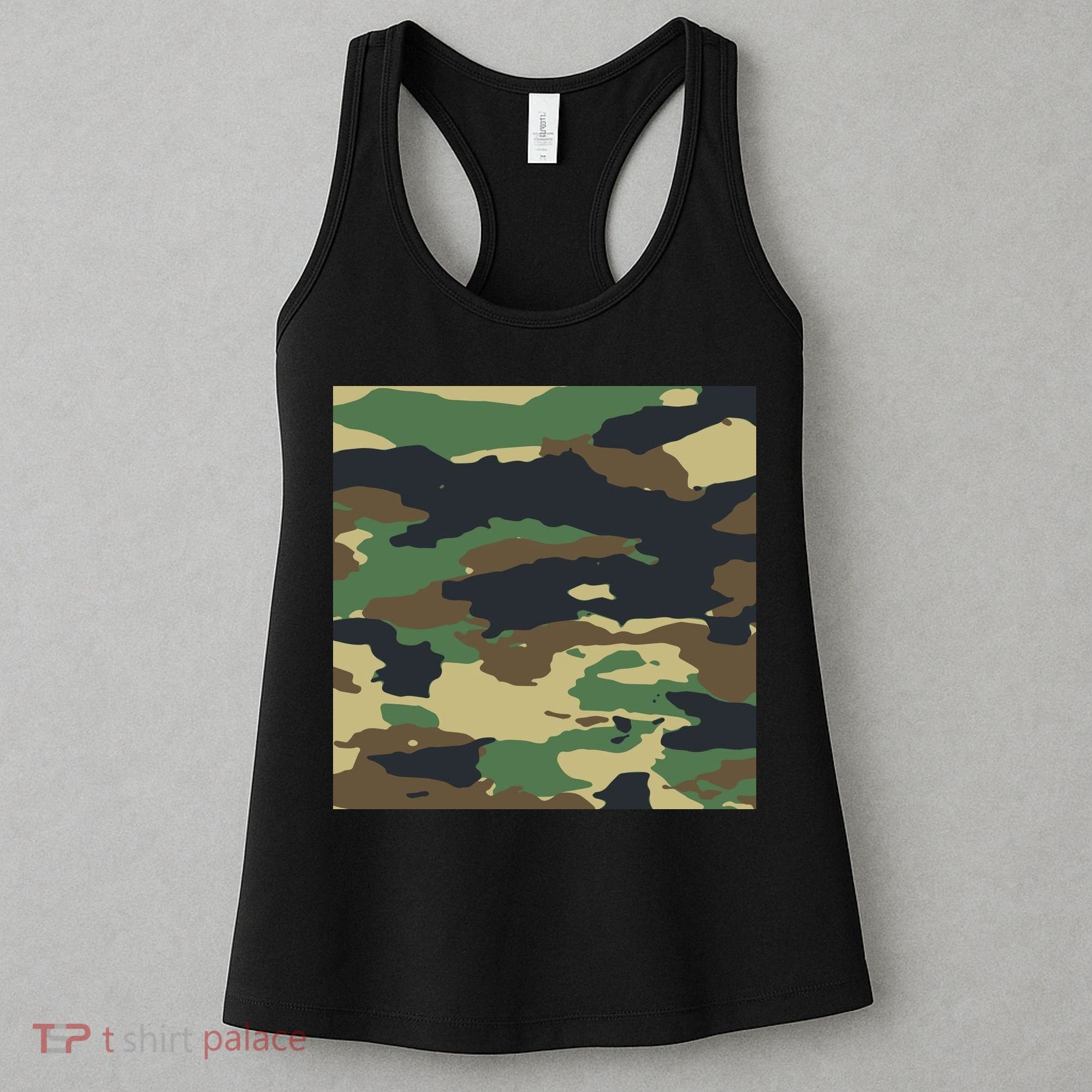 Camo Military Women's Tank Top