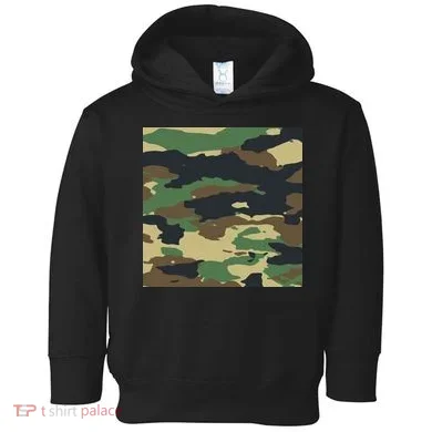 Camo Military Toddler Hoodie