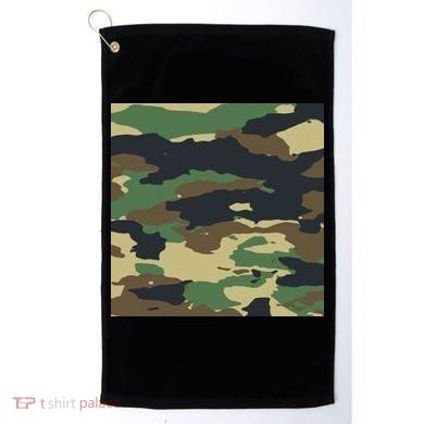 Camo Military Golf Towel