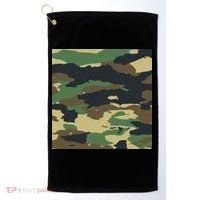 Camo Military Golf Towel thumb 0