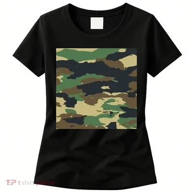 Camo Military Women's T-Shirt