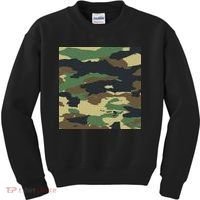 Camo Military Kids Sweatshirt thumb 0