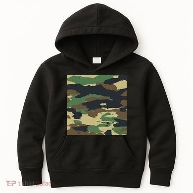 Camo Military Kids Hoodie