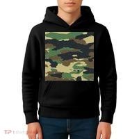 Camo Military Kids Hoodie thumb 4